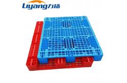 China Disposable Package HDPE Pallets One Way Plastic Pallet Blue ISO9001 supplier