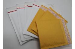 China Customized Yellow Kraft Paper Bubble Mailers Easy To Tear Padded For Mailing supplier