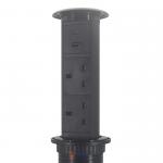 Automatic Raising Type Pop Up Power Socket Outlet For Office / Kitchen / Conference Room for sale