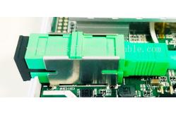 China Zirconia Sleeve SC APC Fiber Optic Adapter For PCB Circuit Board supplier