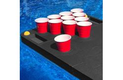 China Plastic Floating Table One Molding Plastic Water Card Table Snack Table supplier