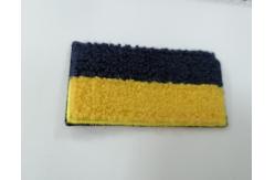 China Heat Transfer Customized Towel Embroidery Patch Washable Labels For Clothes supplier