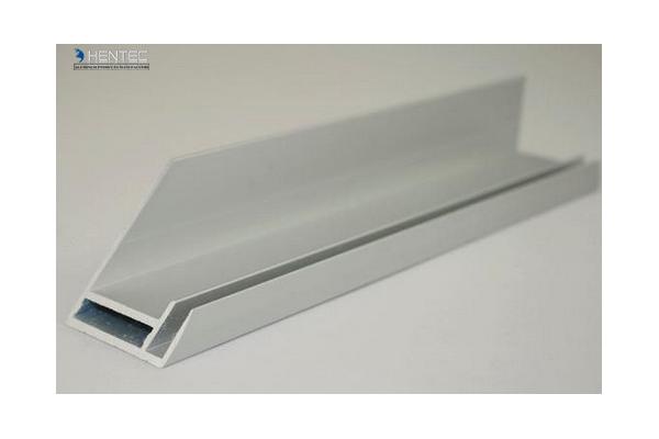 Silvery Aluminum Solar Panel Frame Bending Tempered Glass Solar Panel