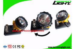 China 10.4Ah Portable Mining Cap Lights , Rechargeable High Beam Miners Helmet Light supplier