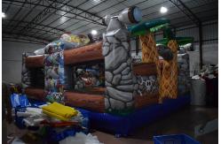 China Commercial Inflatable Pirate Themed Bouncy Castle With Slide Classic CE UL SGS supplier