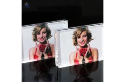 China Magnetic Adsorption Acrylic Photo Frame UV Resistant For Picture Display supplier