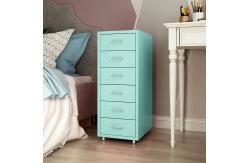 China mobile drawer metal Nightstand supplier