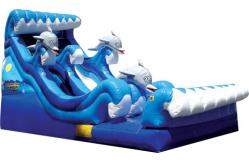 China Inflatable Water Slide / inflatable giant wet slide/ inflatable ocean slide supplier
