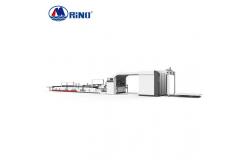 China High Speed Flute Laminating Machine 1450*1450mm 12000 Pcs/H supplier