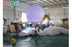 China Inflatable Stand Tripod Balloon Lighting Decoration For Street , Backyard supplier