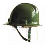 Custom Marine Fire Fighting Helmet / Firefighter Rescue Helmet With Face Mask for sale