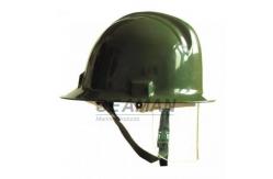 China Custom Marine Fire Fighting Helmet / Firefighter Rescue Helmet With Face Mask supplier