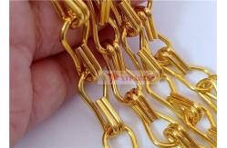 China Double Hook Aluminum Chain Curtain For Decorative Room Divider supplier