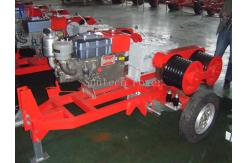 China Heavy-Duty 5T Capacity Double Drum Winch For Simultaneous Lifting Pulling Operations​ supplier