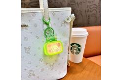 China Beaver Tower Custom NFC Keychain Night Light Keychain PVC And Alloy Cute supplier