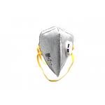 Facial Disposable Valved Dust Mask With Adjustable Aluminum Nose Clip for sale