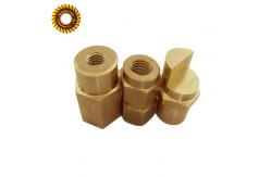 China Brass Cnc Machining Parts aluminum Auto Lathe Custom Turned Machinery Service supplier