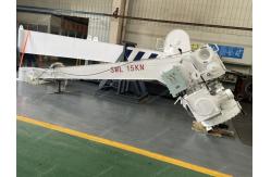 China 14 KN Hydraulic Single Arm Slewing Davit For Rescue Boat supplier