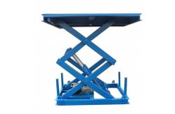 China 1000kg Load Capacity Scissor Lift Table Electric Hydraulic Lift Platform supplier