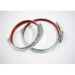Metal Quick Release Hose Clamp With Rubber , Joint System Quick Release Toggle Clamp for sale