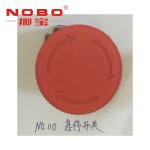 Buzzer Mattress Spring Machine Spare Parts Emergency Stop Switch / Flat Button for sale