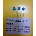Low Losses Ultra high voltage capacitors DC 20 KVDC 100pf ceramic capacitor for sale