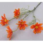 Decorative Fabric Five Heads Artificial Daisy Branches 50cm Length