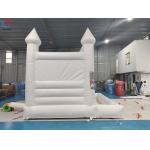 Wedding Jumping Castle Bounce House With Pool Inflatable White Bouncy House