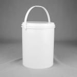 Food Grade 16cm Diameter 1 Gallon Paint Bucket With Lid Durable for sale