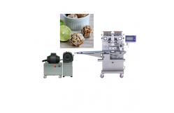 China Papa Fully Automatic Energy Bites Rolling Machine Bliss Ball Roller supplier