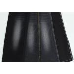 Full Lycra Satin Weave Black Black High Stretch Denim Fabric for sale