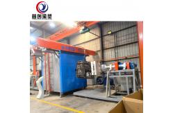 China PLC Control System Shuttle Rotomolding Machine With Adjustable Rotating Speed supplier