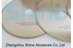 China Continuous Rim 1A1R Electroplated Diamond Cutting Wheels For Stone supplier