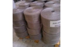 China Plain Tubular Shielding Knitted Wire Mesh -200℃ To 1200℃ Temperature Range supplier