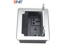 China Modular Design Desktop Flip Up Power Outlet For Educational Training Room supplier