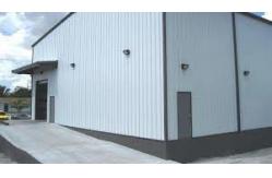 China Multifunctional Q235B Q355B Steel Structure Warehouse With EPS Glass Wool Insulation supplier