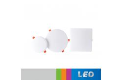 China 10W Round Rimless Panel LED Light 100mm Diameter For Convention Center supplier