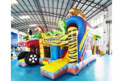 China TUV Animal Zoo Jumping Bouncy Castle Inflatable Combo Bounce House supplier