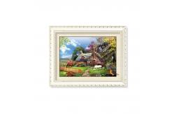 China PS / MDF Frame Nature Scenery 5D Pictures / Lenticular Poster Printing supplier