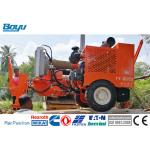 Max Pull 100kN 5km / H Conductor Stringing Equipment Hydraulic Puller for sale