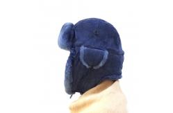 China Classical Female Sheepskin Shearling Trapper Hat For Kids ODM Designs supplier
