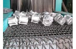 China Hardware Production Oven 310 Herringbone Conveyor Wire Mesh Belt supplier