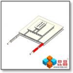 TEC3-071 Series (Cold 7x14mm + Hot 36x36mm) Peltier Chip/Peltier Module/Thermoelectric Chip/TEC/Cooler for sale