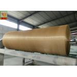 Landscape Netting Erosion Control Brown Color , Polypropylene Square Mesh Netting for sale