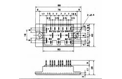 China IGBT Power Module 6DI150D-060 POWER TRANSISTOR MODULE  FUJITSU IGBT Power Module supplier
