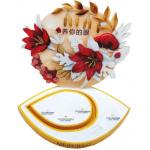 Acrylic ODM Plexiglass Brochure Holder Stand For Table for sale