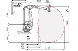China Abb Advanced Motion Systems IRB 660-180/3.15 4 Axes  Palletizing Robot supplier