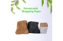 China Custom Made 50CM*50M Honeycomb Wrapping Paper Eco Friendly supplier
