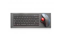 China IP65 Dynamic Industrial Keyboard Ruggedized Backlight Silicone Rubber Keyboard supplier
