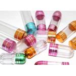 SGS Empty Plastic Pill Bottles 13mm One Capsule Bullet Shape for sale